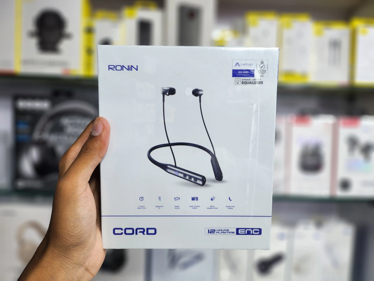 Ronin Ronin Cord Wireless Neckband — Box Packed